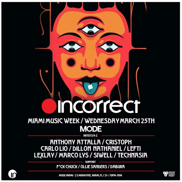 Incorrect Music Showcase (MMW 2026) Image