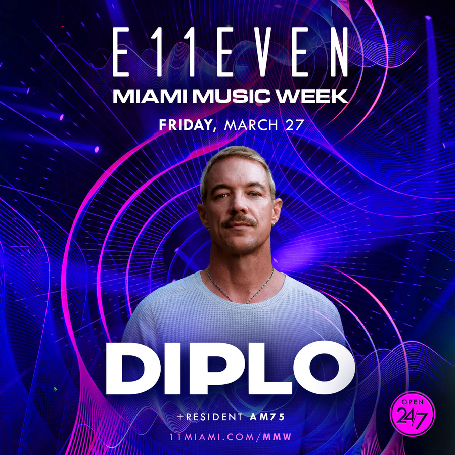 MIAMI MUSIC WEEK AT E11EVEN: DIPLO Image