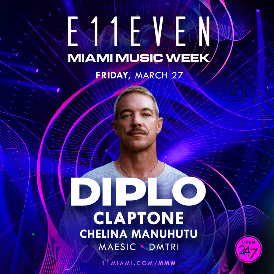 MIAMI MUSIC WEEK AT E11EVEN: DIPLO Image