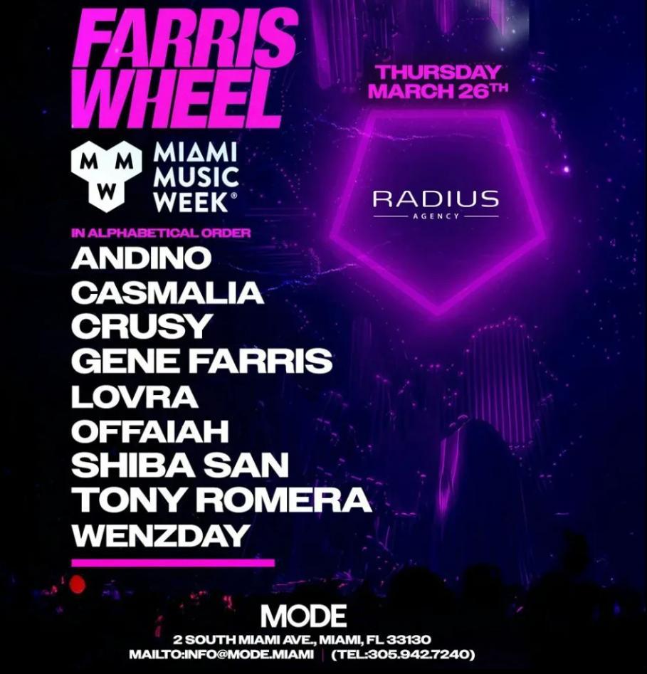 Farris Wheel Showcase (MMW 2026) Image