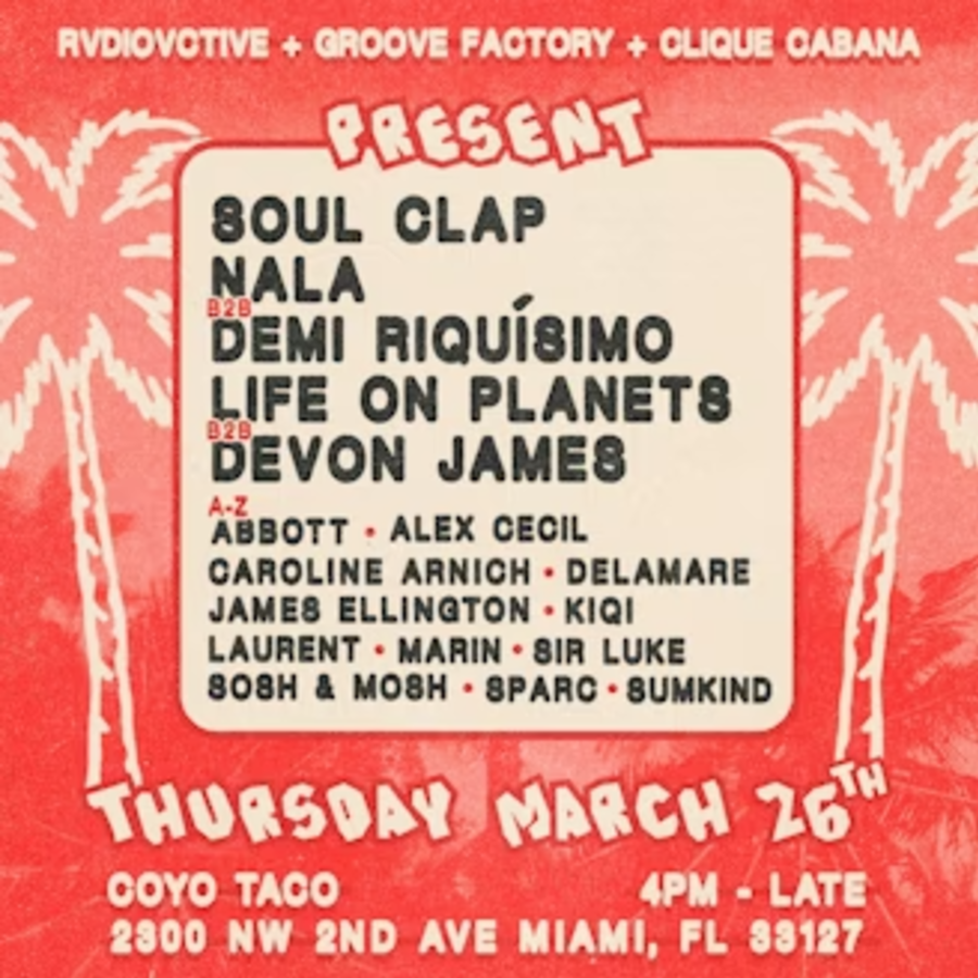 Rvdiovctive x Groove Factory x Clique Cabana Image