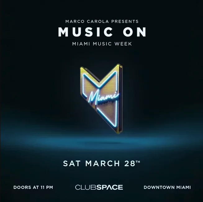 Marco Carola presents Music On: MMW 2026 Image