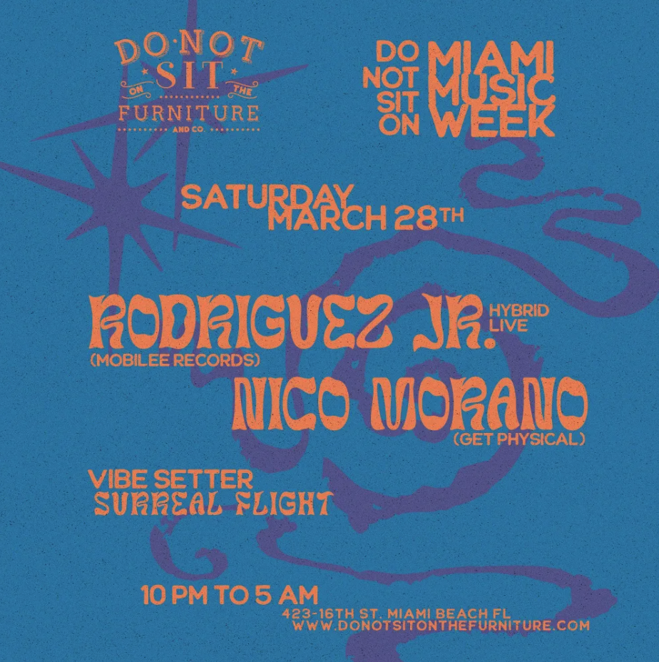 Rodriguez Jr. & Nico Morano : Do Not Sit On MMW Image