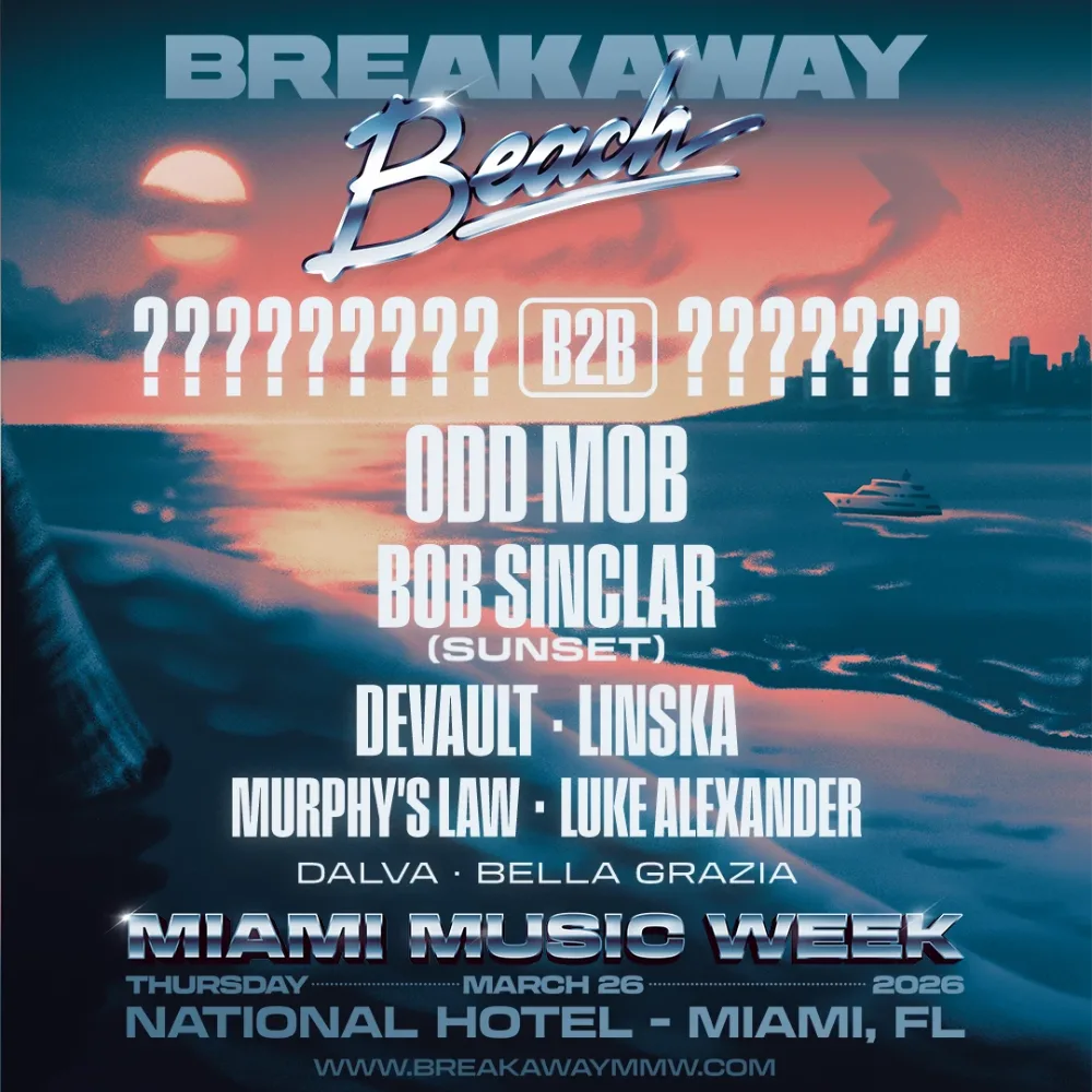 Breakaway Beach @ The National Hotel | Miami Music Week Image