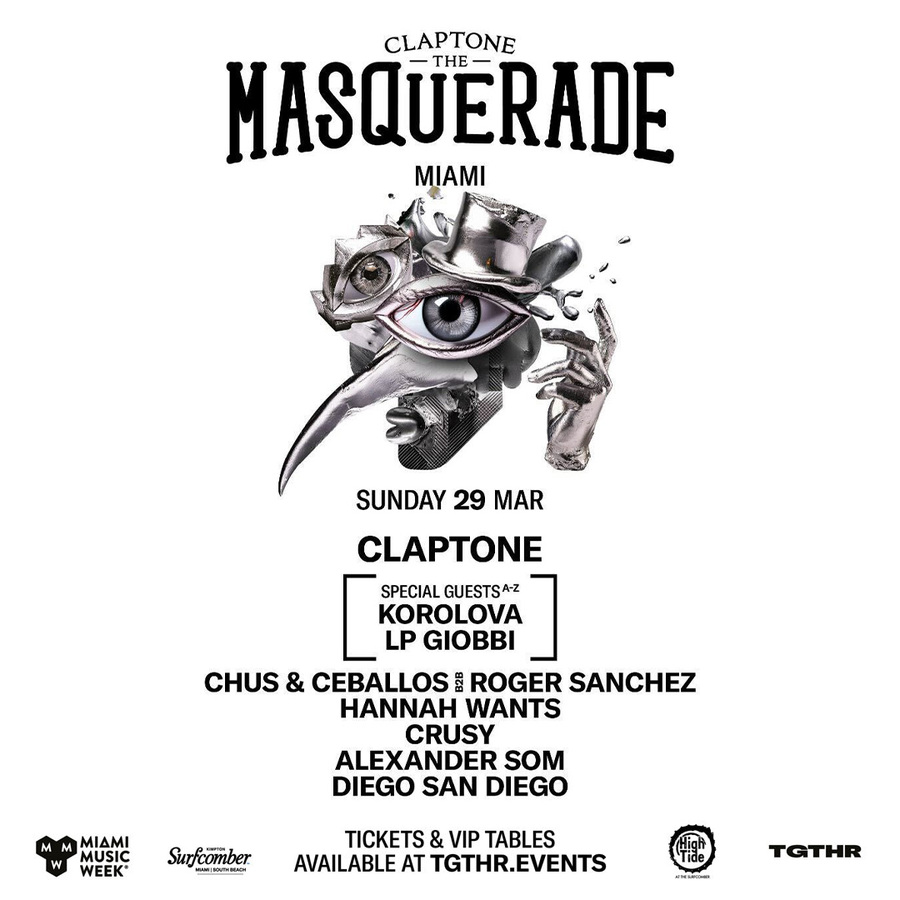 CLAPTONE PRESENTS THE MASQUERADE MIAMI Image