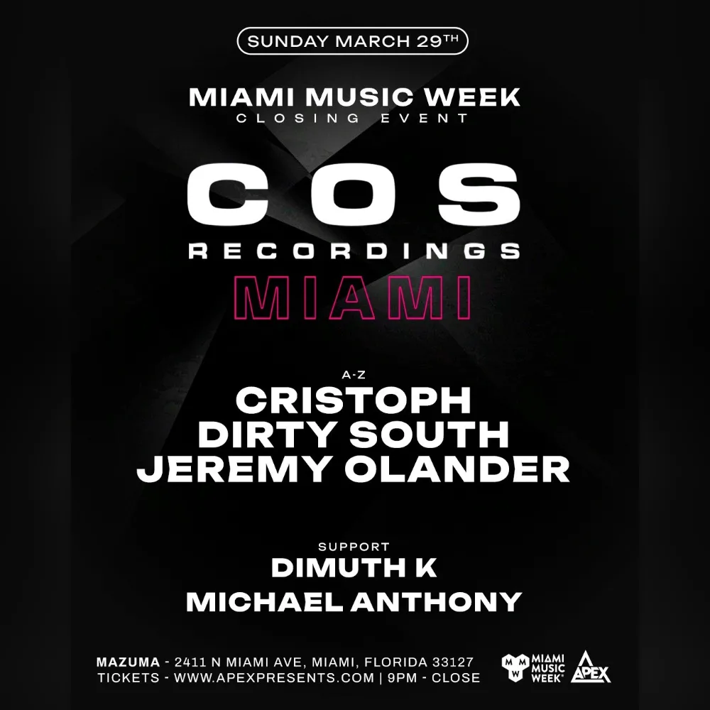 Cristoph presents COS Miami Image