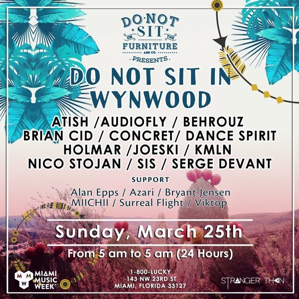 Do Not Sit In Wynwood Image Do Not Sit In Wynwood Image