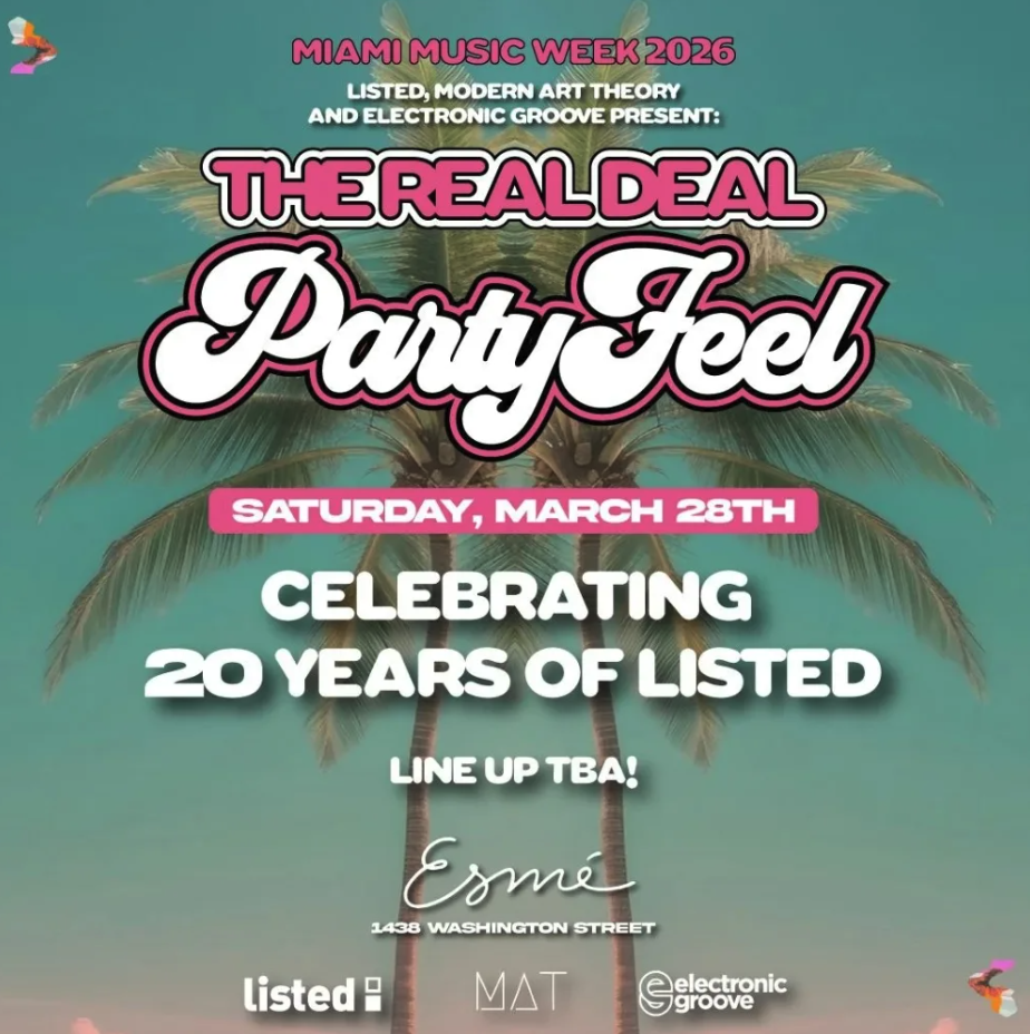 The Real Deal Party Feel '26: Miami Music Week Image