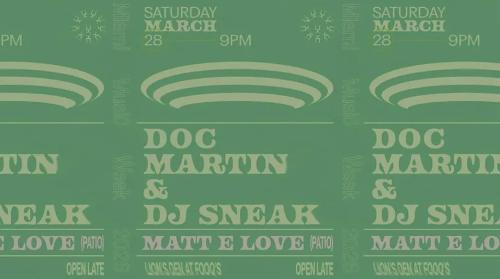 Doc Martin, Dj Sneak, Matt E Love Image