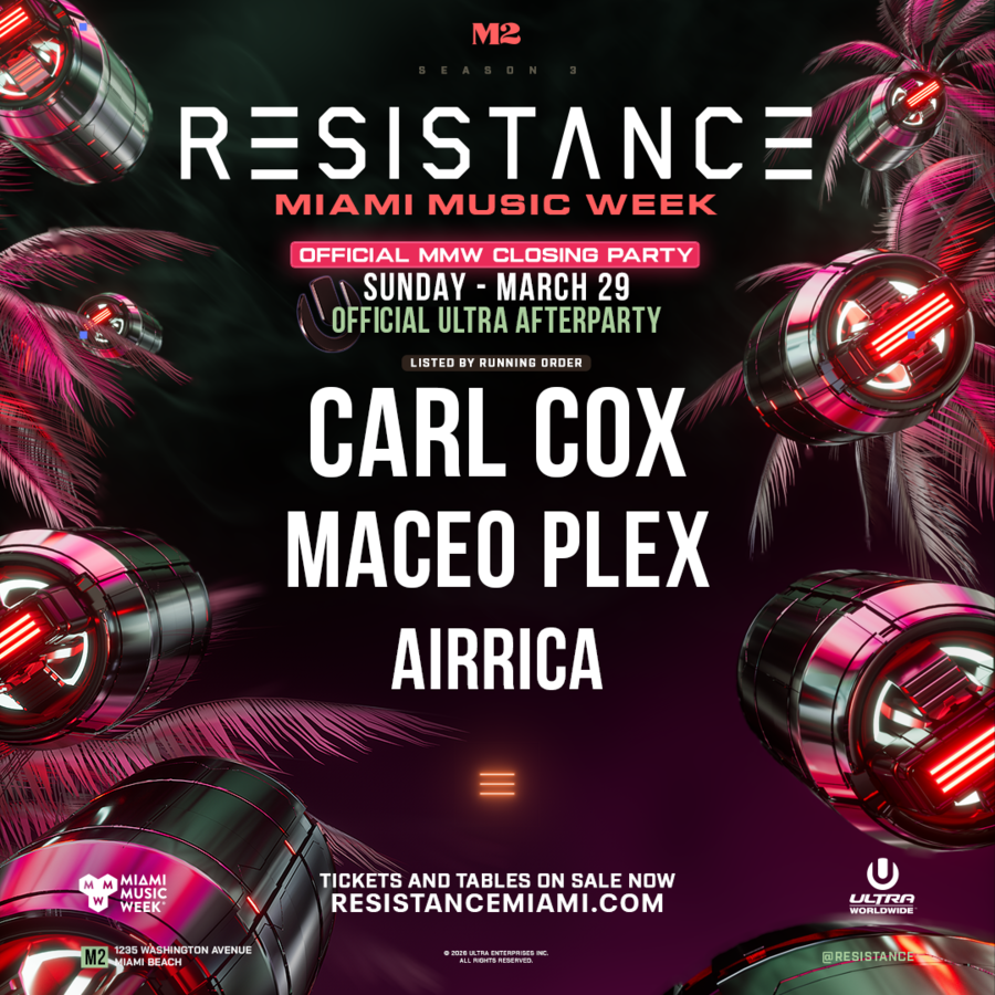 Carl Cox, Maceo Plex - RESISTANCE MMW Closing Party Image