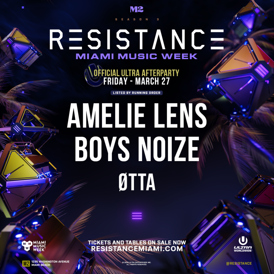 Amelie Lens, Boys Noize, ØTTA: RESISTANCE MMW Image