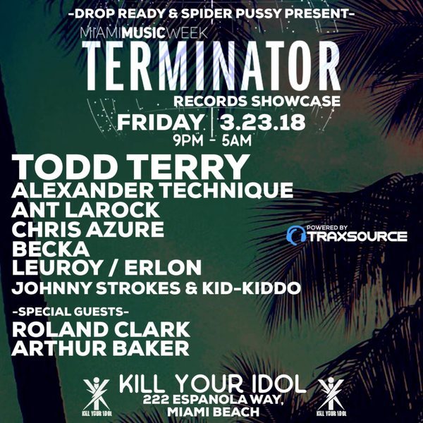 Terminator Records Miami Showcase Image Terminator Records Miami Showcase Image