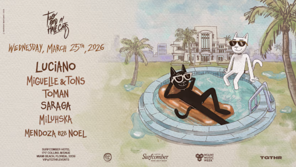 Two And A' Half Cats | Music Week Opening Party Image