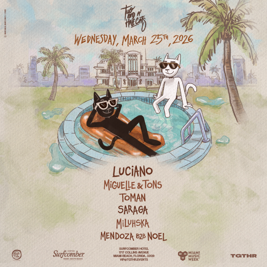 Two And A' Half Cats | Music Week Opening Party Image