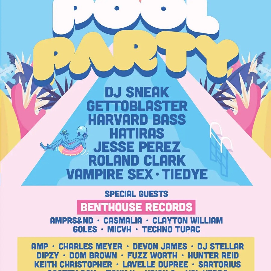 Aliens On Mushrooms Pool Party Miami Music Week 2026 Image