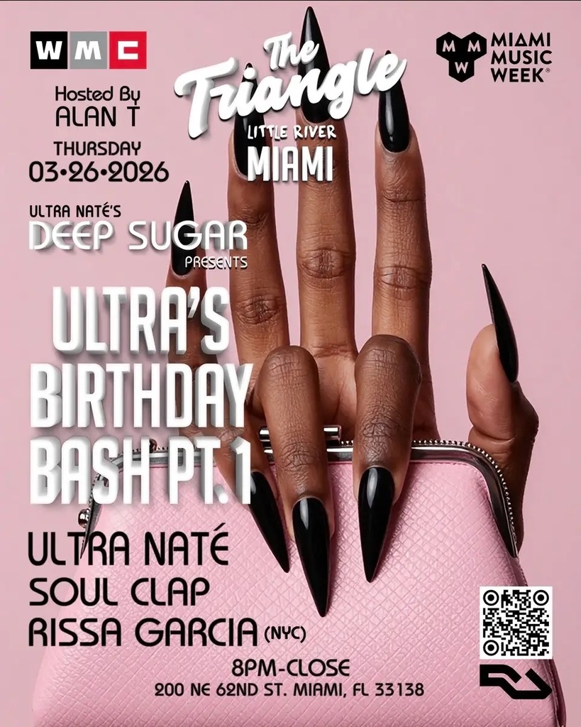 Ultra Naté's DEEP SUGAR MIAMI ''Ultra's Birthday Bash!'' Image