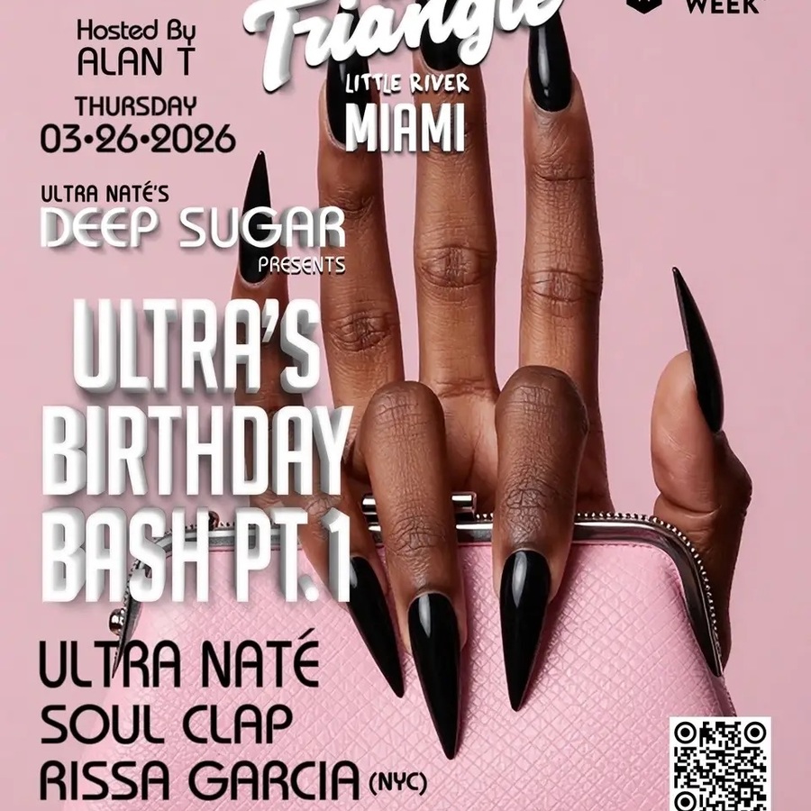 Ultra Naté's DEEP SUGAR MIAMI ''Ultra's Birthday Bash!'' Image