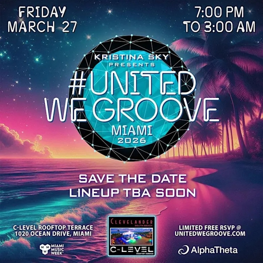Kristina Sky presents United We Groove Miami 2026 Image