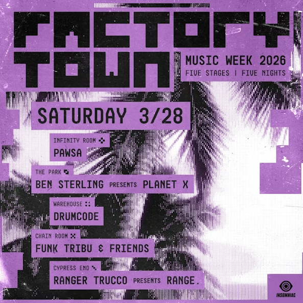 Factory Town Music Week (Day 4) Image