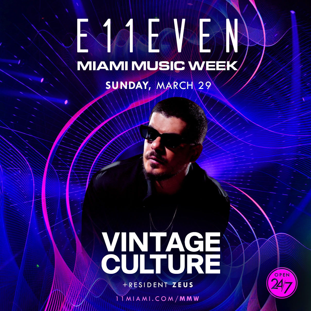 MIAMI MUSIC WEEK AT E11EVEN: VINTAGE CULTURE | Miami Music Week