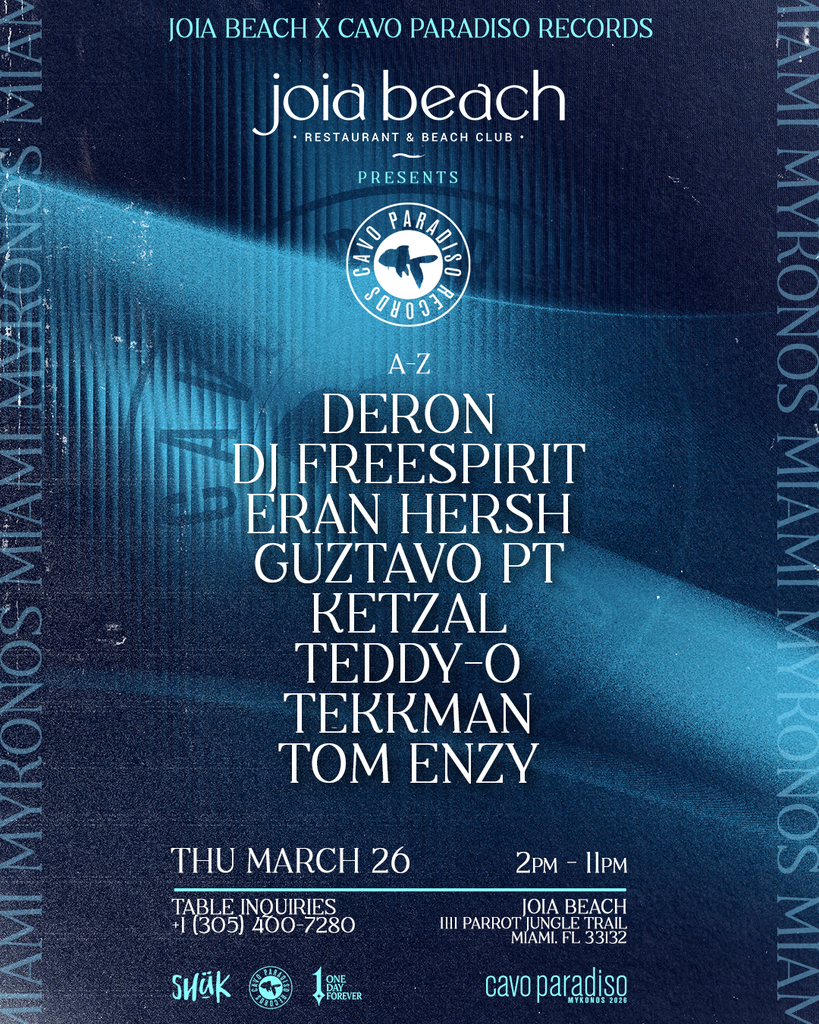 CAVO PARADISO RECORDS: MYKONOS MMW SHOWCASE Image