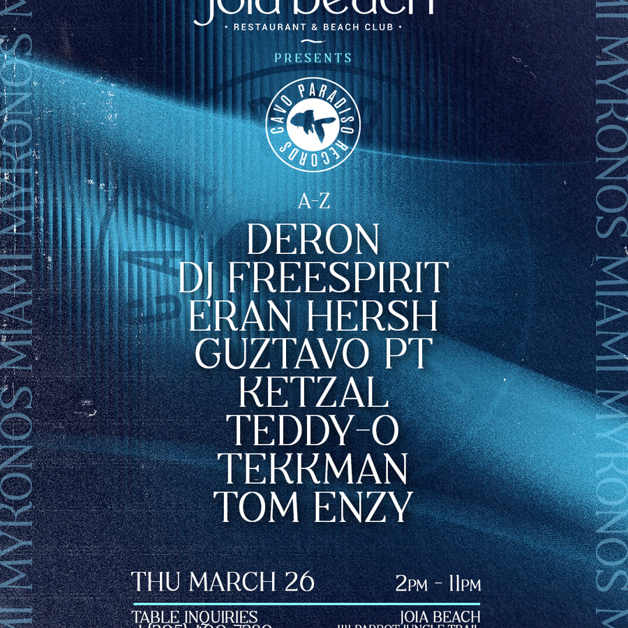 CAVO PARADISO RECORDS: MYKONOS MMW SHOWCASE Image