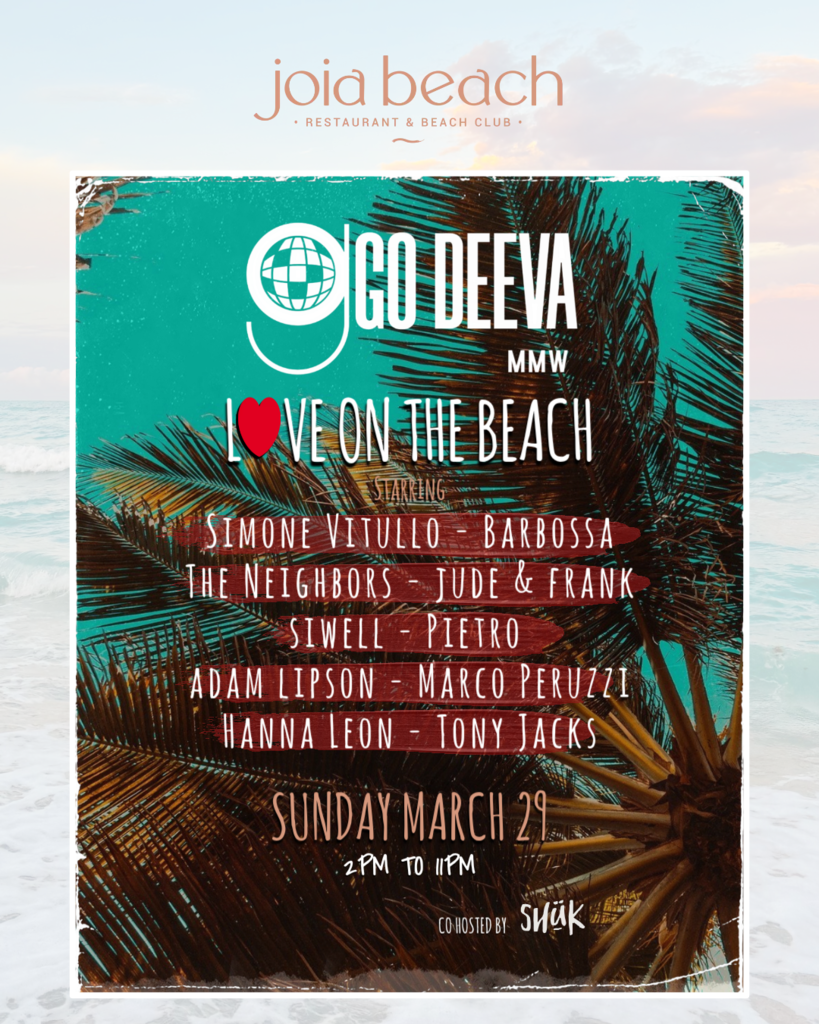 GO DEEVA presents LOVE ON THE BEACH Image