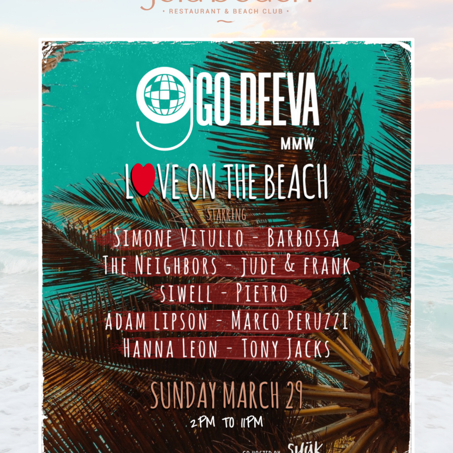 GO DEEVA presents LOVE ON THE BEACH Image