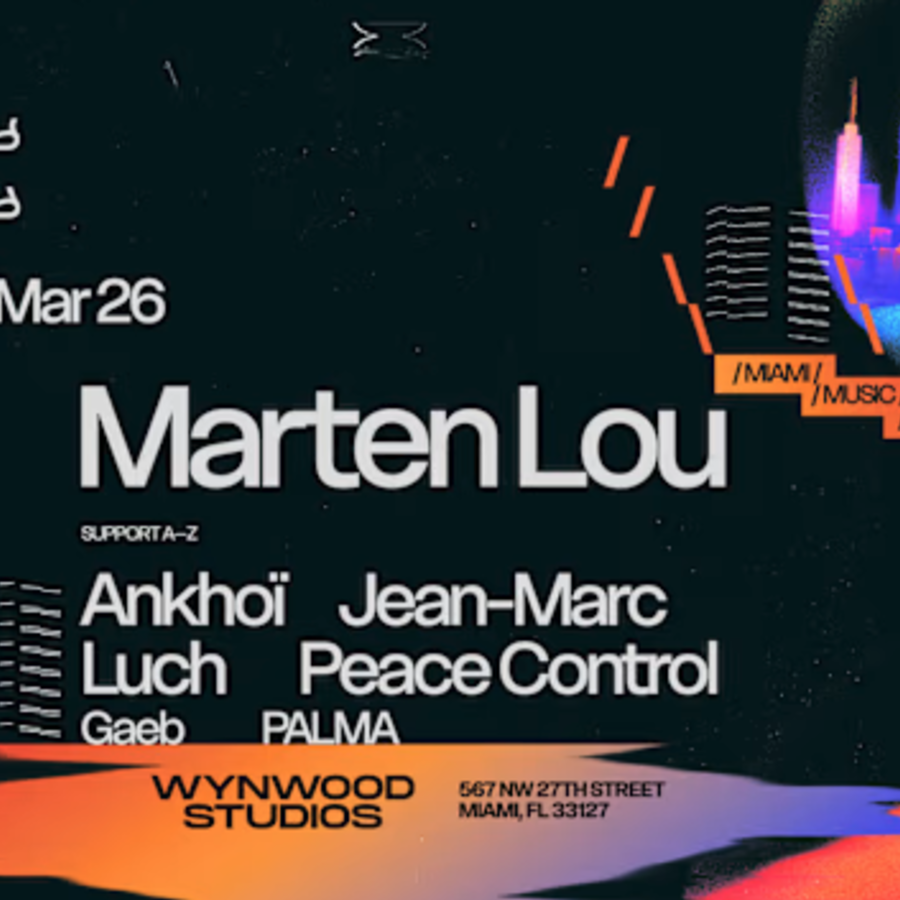 Marten Lou, Ankhoï, Luch, Peace Control @ Wynwood Studios Image