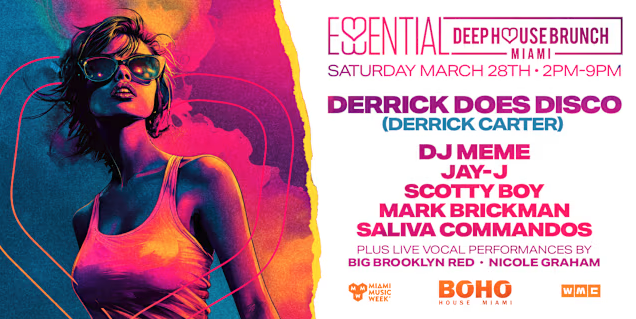 Essential Deep House Brunch Miami Image