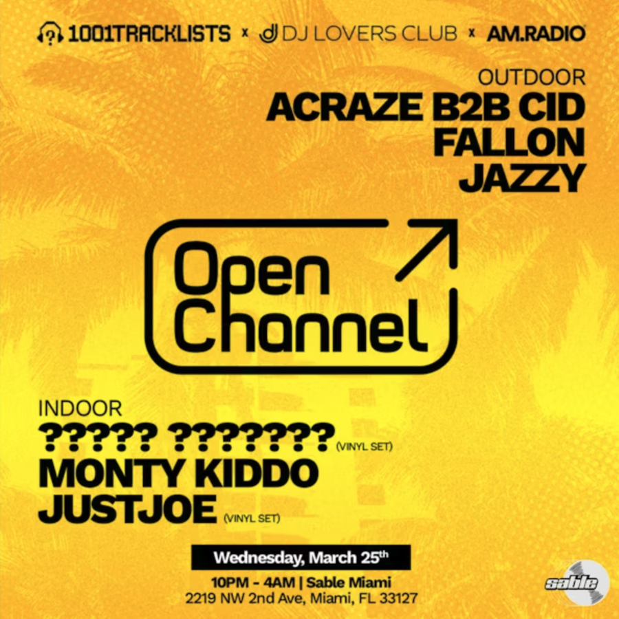 Open Channel MMW: Acraze b2b CID, Fallon, Jazzy Image