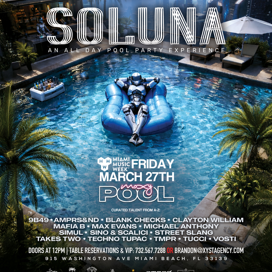 XYST Agency Presents: #Soluna Pool Party Image