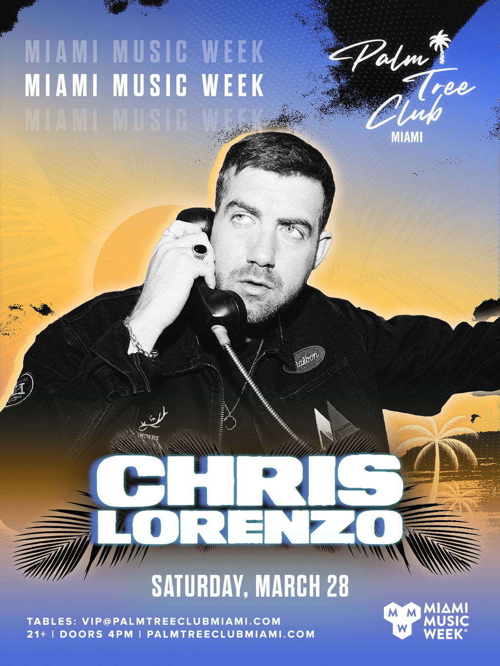 Chris Lorenzo Presented by Palm Tree Club Image