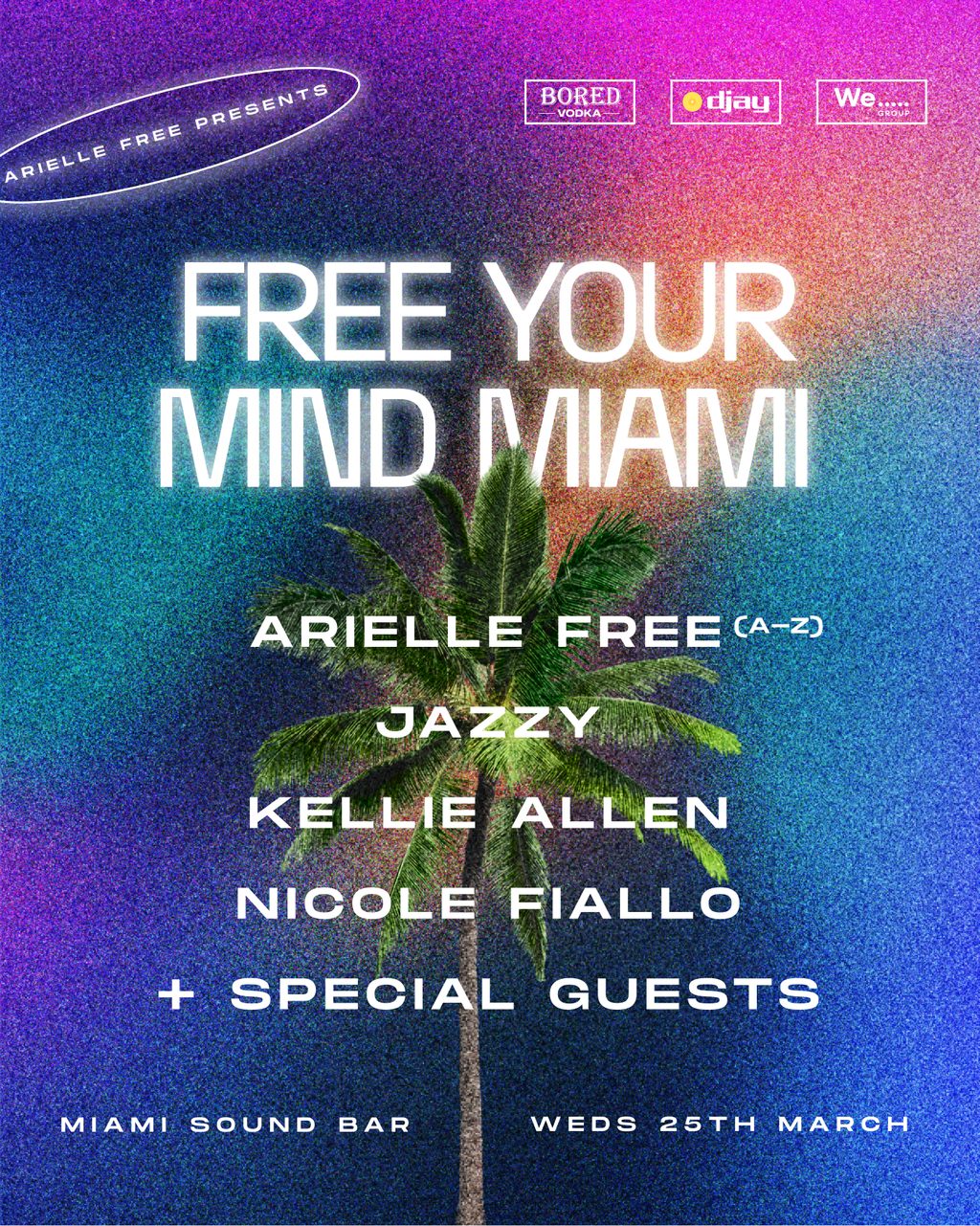 Free Your Mind x We Group Hi-Fi Image