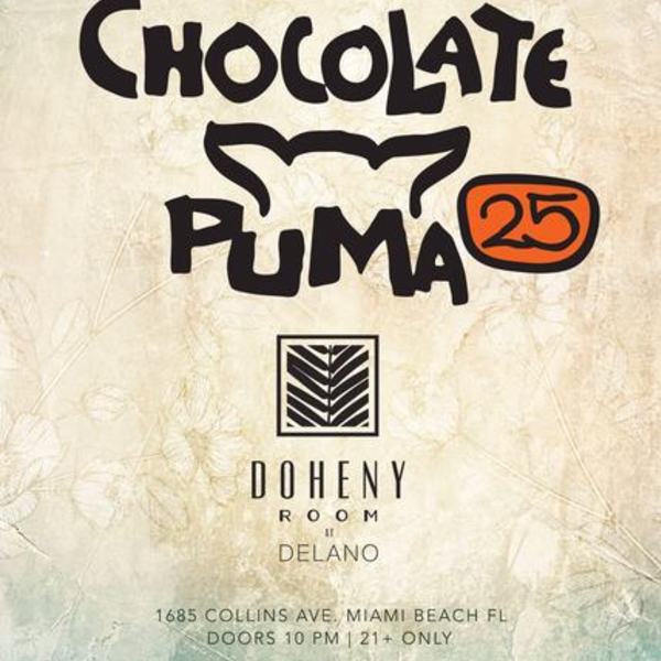 Chocolate Puma + Maj Ulbrand + Malone at Doheny Room Image Chocolate Puma + Maj Ulbrand + Malone at Doheny Room Image