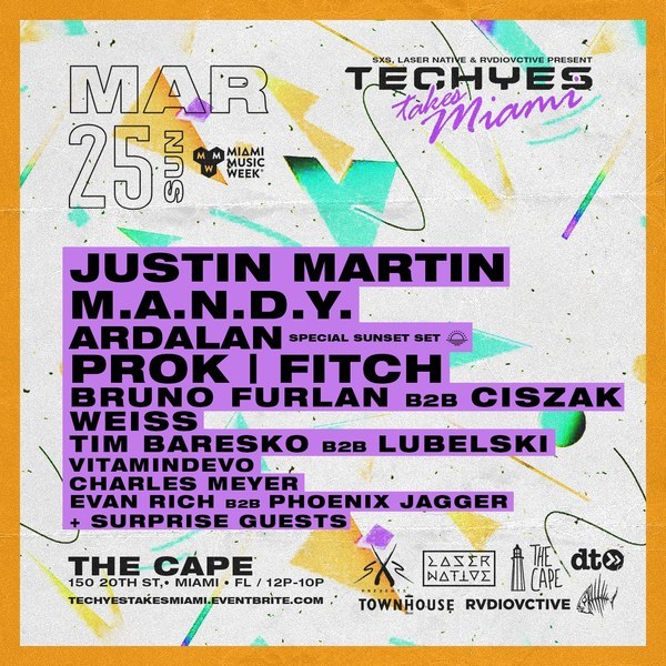Techyes takes Miami Music Week Image Techyes takes Miami Music Week Image