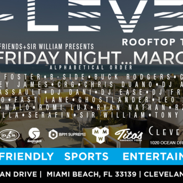 Serafin & Friends + Sir William pres. "It's Friday Night - Rooftop Party" Image Serafin & Friends + Sir William pres. "It's Friday Night - Rooftop Party" Image