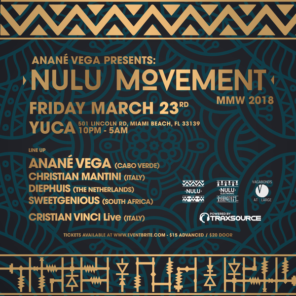 ANANÉ VEGA PRESENTS NULU MOVEMENT Image ANANÉ VEGA PRESENTS NULU MOVEMENT Image