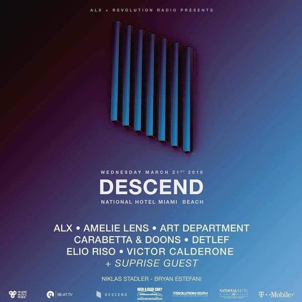 ALX + Revolution Radio present DESCEND Showcase Image ALX + Revolution Radio present DESCEND Showcase Image
