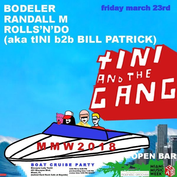 tINI and the Gang Boat Cruise 2018 Image tINI and the Gang Boat Cruise 2018 Image