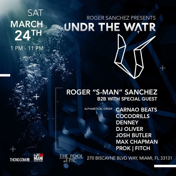 Undr The Watr by Roger Sanchez & Friends Image Undr The Watr by Roger Sanchez & Friends Image