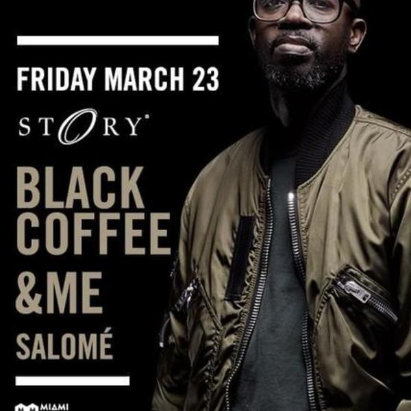 Black Coffee at STORY Image Black Coffee at STORY Image
