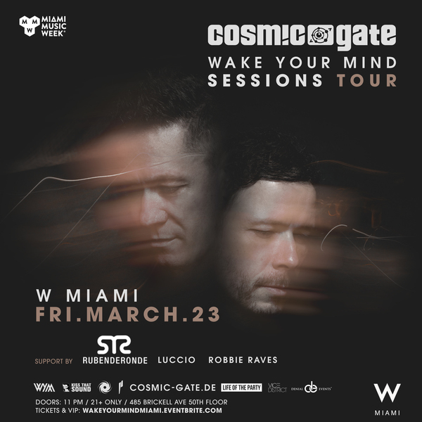 Cosmic Gate - Wake Your Mind Sessions - Miami Image Cosmic Gate - Wake Your Mind Sessions - Miami Image