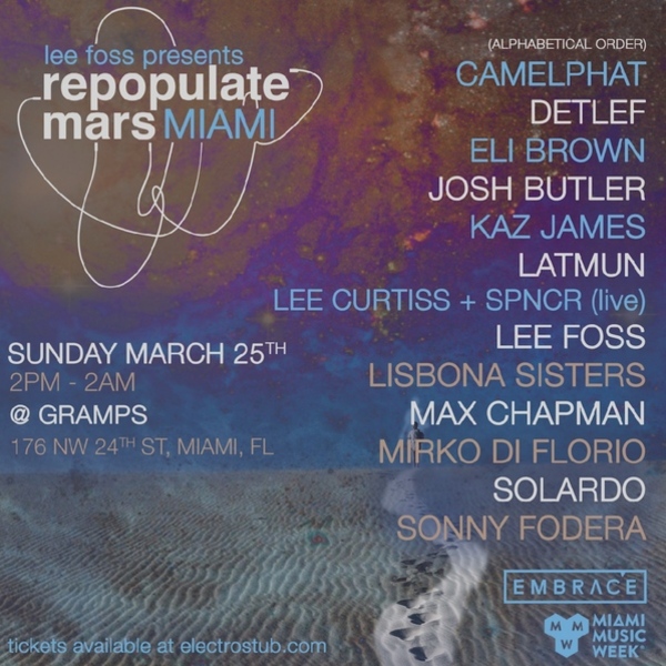 Repopulate Mars - Miami 2018 Image Repopulate Mars - Miami 2018 Image