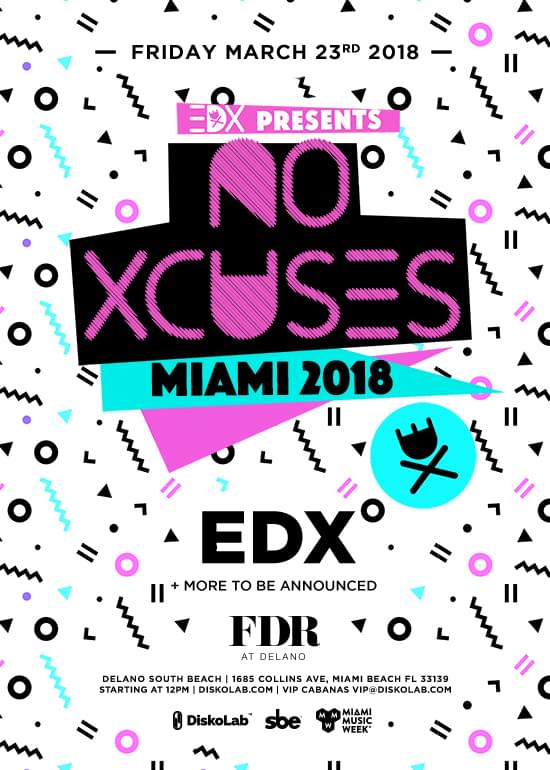 EDMTunes Miami Music Week Guide 2018: Friday March 23