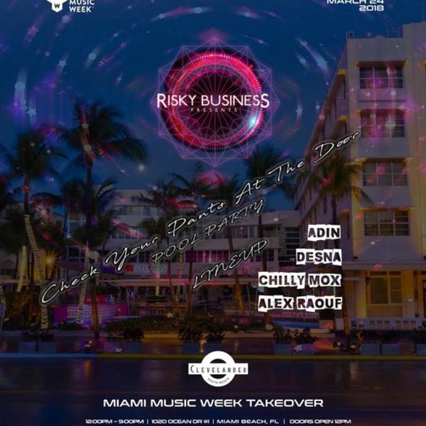 Risky Business presents Check Your Pants at the Door Image Risky Business presents Check Your Pants at the Door Image