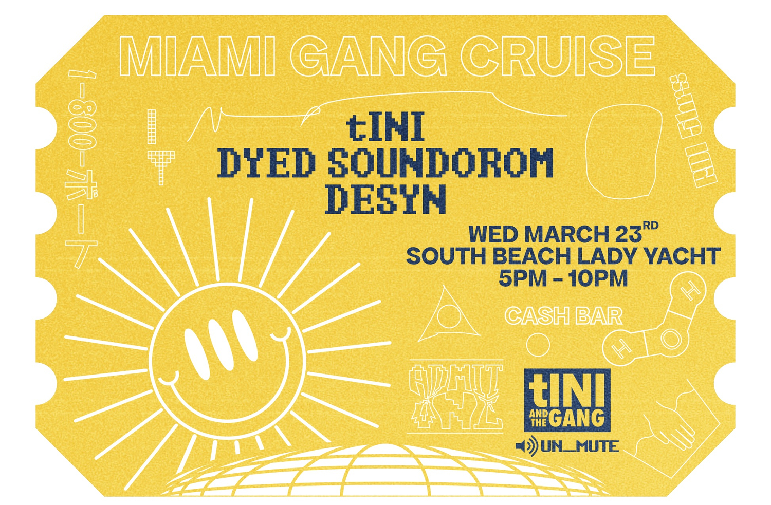 tINI and the gang cruise with tINI & Dyed Soundorom Image