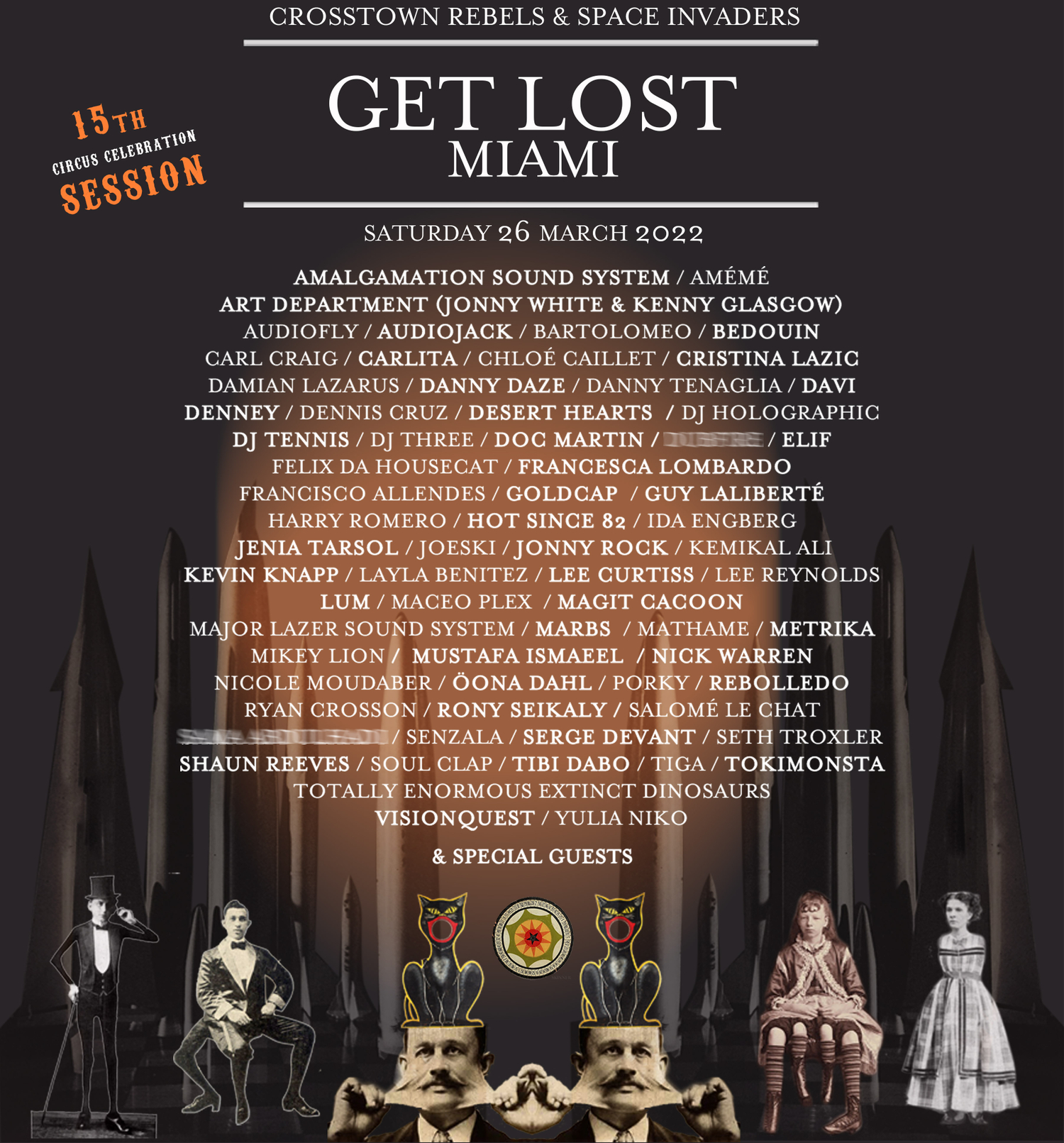 Get Lost 15th Session - Circus Celebration Image