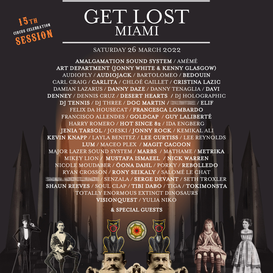 Get Lost 15th Session - Circus Celebration Image