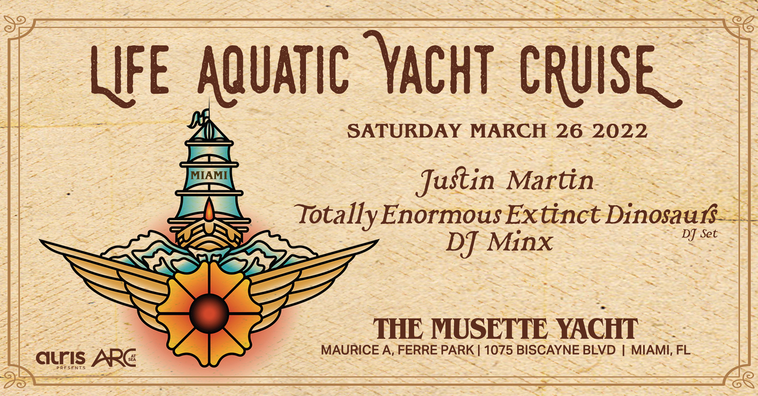 Justin Martin - Life Aquatic - Arc at Sea Miami Image